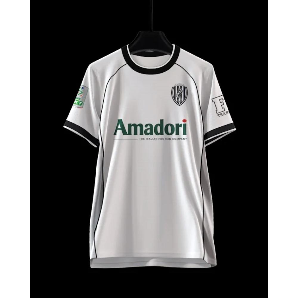 2026 Cesena 3D Printed Football Jersey Men's Summer Breathable Quick Drying Short Sleeved T-shirt Family Matching Clothing