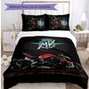 Mv Agusta Printed 3PCS Bedding Set Soft Breathable Duvet Cover Pillowcases Set Washable Bedroom Decor Home Gift