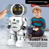 Kids' RC Robot: AI, Programming, Interactive Companion for 3-6Edit, Share