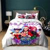 Star KPop Duvet Cover Set with Zipper Closure Bedding Set Soft Comfortable Quilt Cover 2/3pcs Set for Bedroom
