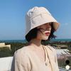 Женская повседневная панама свободного кроя, однотонная панама