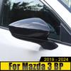 For Mazda 3 BP Axela 2024 2020 2019 2024 2024 2024 ABS Car Rearview Mirrors Cover Decorative ABS Exterior Modification Products