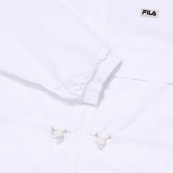 Fila Длинный ветрозащитный плащ с мятой фактурой
