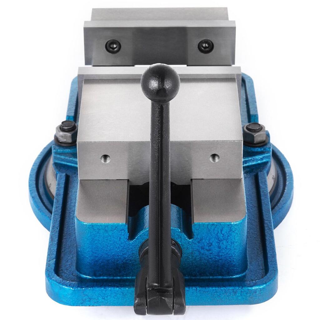 80MM Heavy Duty Milling Vise Bench Clamp Vise High Precision Clamping Vise 3 Inch Jaw Width with 360 Degree Swiveling Base CNC Vise