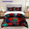 Metallic Punk Rock Set Bedding 1 Duvet Cover 2 Pillowcase Without Core Bedding Set Duvet Cover And Pillowcase Christmas Birthday Gift