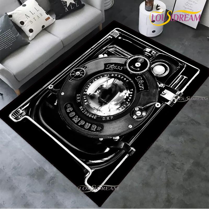 Винтажный ковер с камерой детский игровой коврик для гостиной спальни кухни противоскользящие коврики декор реквизит для фотосъемки подарок на день рождения Alfombra
