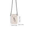 Lightweight Messenger Bag Solid Color Small Coin Purse Fashion Totes  for Girls