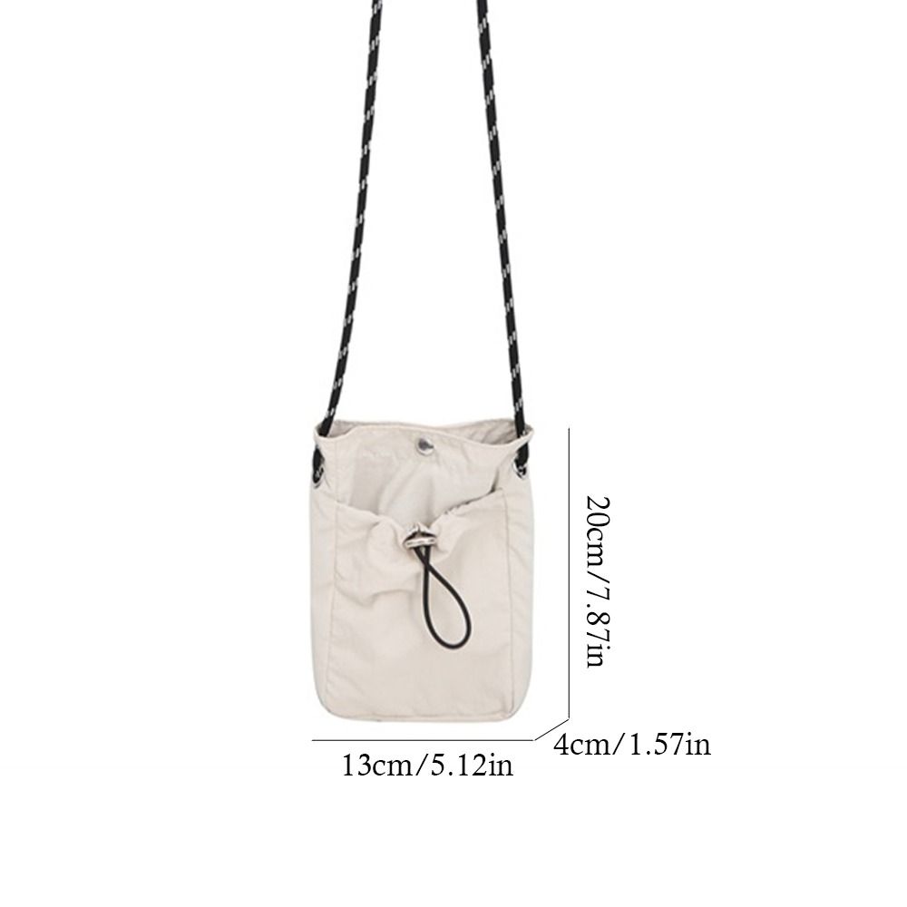 Lightweight Messenger Bag Solid Color Small Coin Purse Fashion Totes  for Girls