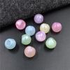 Slant Hole Beads 10pcs Necklaces Jewelry Marking Round Bbeads Loose Beads DIY Handmade Materials Lustrous for Earrings