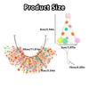 Adjustable Lizard Polka Dot Skirt Elastic Strap Small Pet Hat Soft Reptile Pet Clothing  Walking