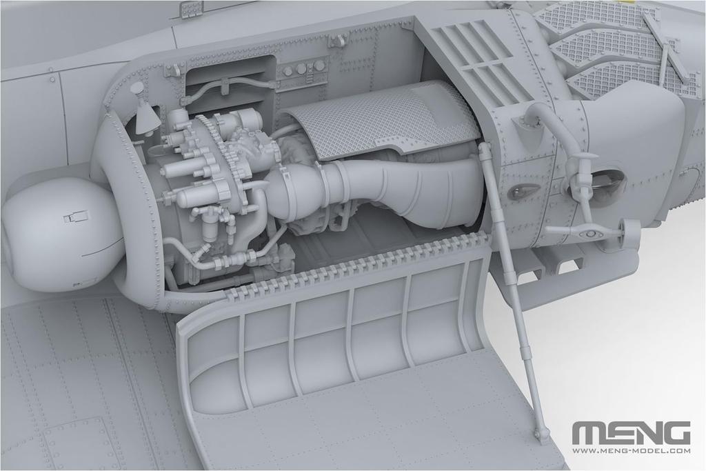 Модель GSI Creos Mon, израильский боевой вертолет Сараф, пластиковая модель MQS005 1/35 AH-64D
