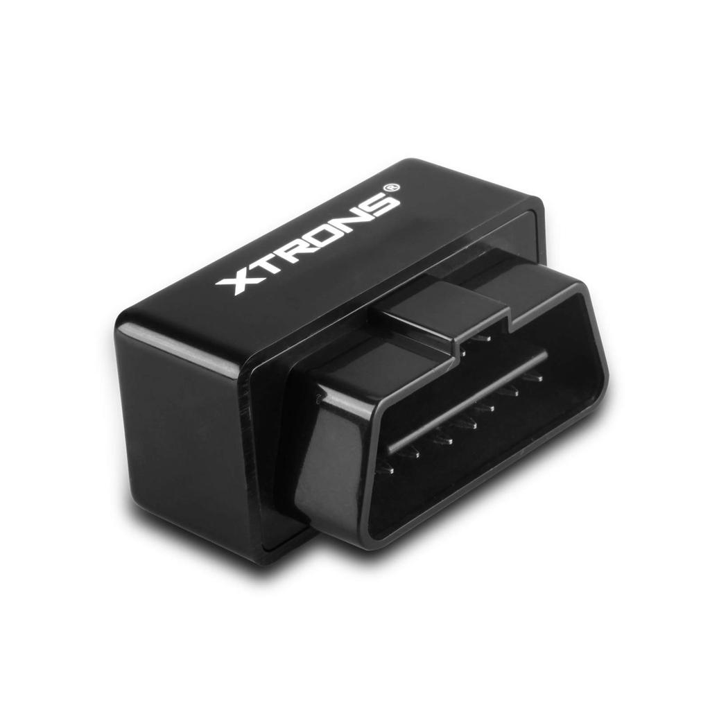 (OBD02) XTRONS OBD2 Bluetooth ELM327 Автомобильное устройство диагностики неисправностей Адаптер OBD2, Ультракомпактный, Не требует проводки, Подходит для многих моделей