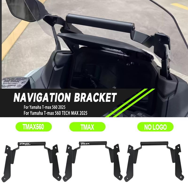 For T-Max 560 T-Max 560 2025 Motorcycle Modified Replace Parts Phone GPS Stand Navigation Extension Bracket GPS Support Frame