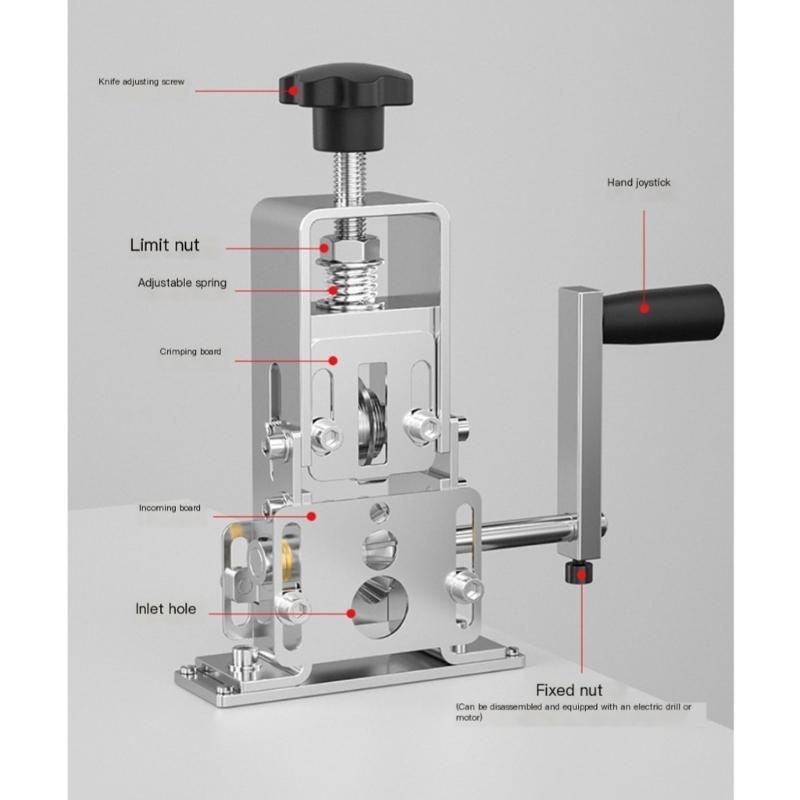 Эффективная машина для зачистки кабеля. Быстрый и простой инструмент для зачистки проводов. Ручной инструмент и электрическая дрель для зачистки проводов.