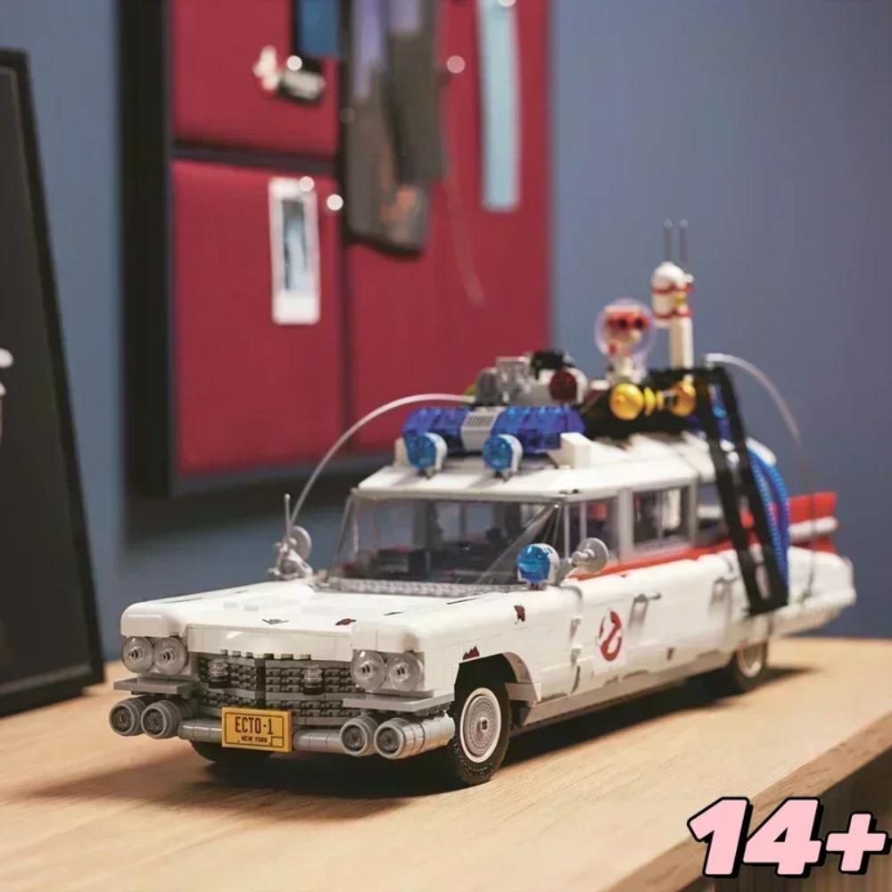 NEW 2352pcs Ghostbusters ECTO-1 Creative Vehicle 10274 Building Block Puzzle Model Toy Car Model Holiday Birthday Christmas Gift