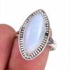 Natural Owyhee Opal Gemstone 925 Solid Sterling Silver Jewelry Ring Size 8 D7z13