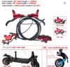 Zoom Bike Electric Scooter Power off Control Oil Hydraulic Disc Brake Caliper 2200 2000 1000mm for zero Kaabo KUGOO E-bike