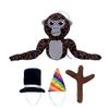 2025 Gorilla Tag Monke Плюшевая игрушка Мультяшная игра Doughboi Плюшевая игрушка Милая мягкая подушка Кукла для украшения комнаты Кавайная игрушка Детский подарок