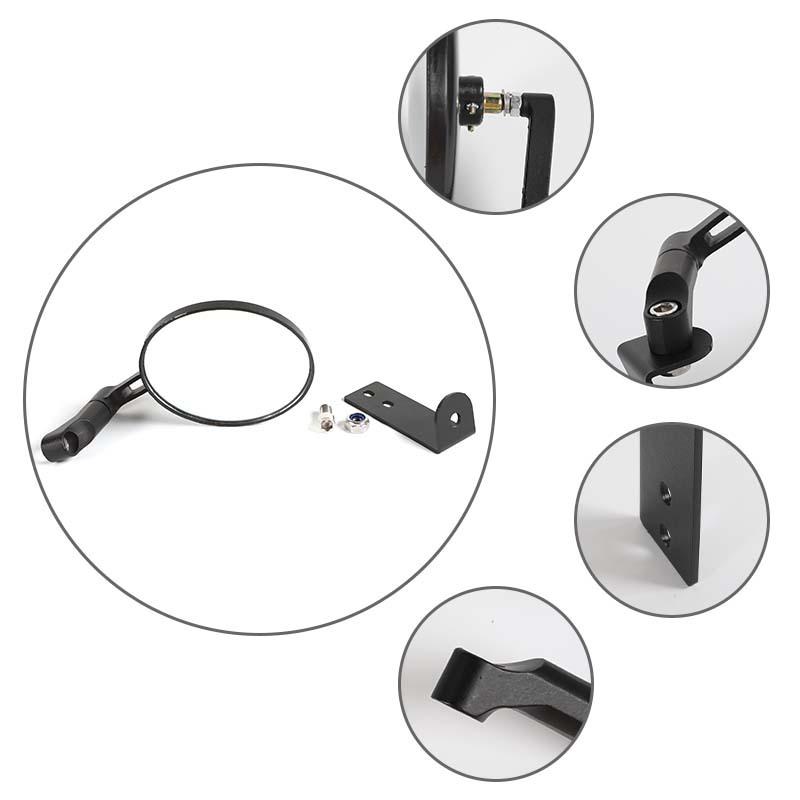 Engine Hinge Machine Cover Buckle Reversing Mirror For Jeep Wrangler TJ JK Car Styling Accessories