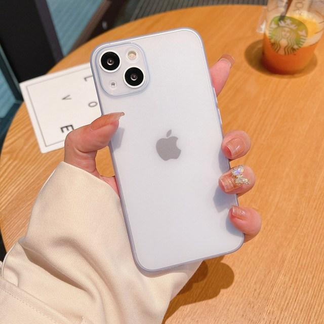 Тонкий мягкий чехол толщиной 0,3 мм для Iphone 14 11 13 12 Pro Max Mini Xr X Xs 7 8 Plus Se, матовый прозрачный чехол для телефона с защитой от царапин