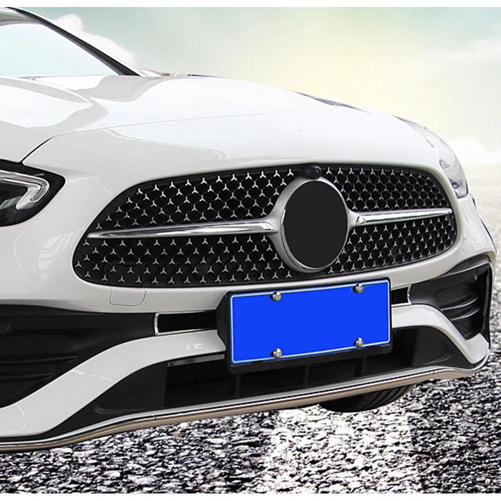 Для Mercedes Benz C Class W206 C200 C260 C300 2024 2024 номерной знак автомобиля воздухозаборник решетка рамка крышка отделка украшения блестки