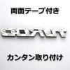 GETON TURBO 4WD 3D Emblem Metal Double-Sided Tape Easy to Install Universal Car Logo
