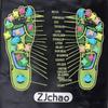 Acupressure Foot Massage Mat, Stone Walk Reflexology Pad, Relieve Foot Fatigue for Home Office
