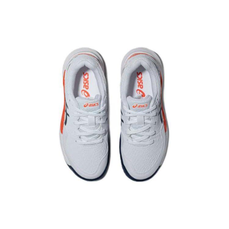 Asics Gel Resolution 9 GS White Blue Expanse Kids Sneakers 1044A067-103