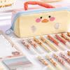 Cartoon Animal Pencil Case Color Matching Student Stationery Bags Gifts Stationery Storage Cases