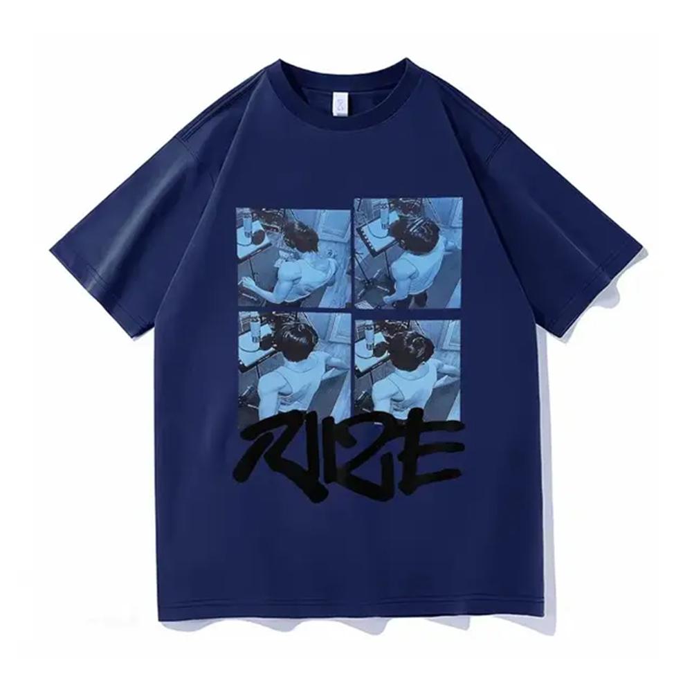 RIIZE Same T Shirts Unisex Women TShirt Retro Unisex High Quality Kpop Clothes Cotton Tees Vintage Graphic Valentines Day