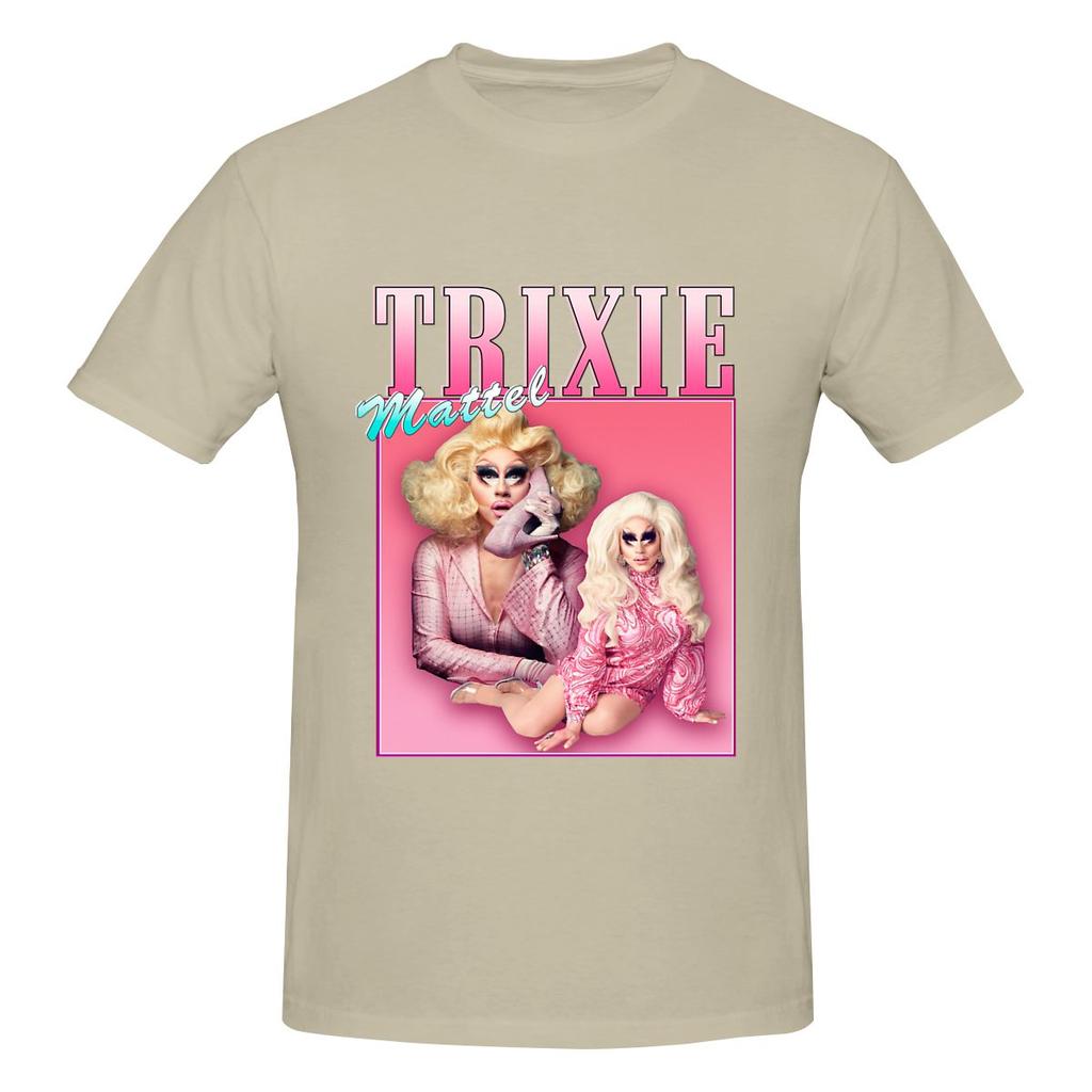 Trixie Mattel Vintage Retro Design Korean Style Tshirt Saltstyle Vibe Clean Surface Short Sleeve