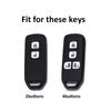 2/4 Кнопки Мягкий ТПУ Чехол Держатель Брелка Брелок Защита Для Honda N-Box N-One N-Wgn N-Van Custom Wgn Custom Чехол для Ключей