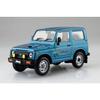 Aoshima Bunka Kyozai (AOSHIMA) 1/32 Scale Rakupla Snap Kit No. 18-TB Suzuki JA11 Jimny Triton Blue Metallic Pre-Colored Plastic Model Kit (Automobile)