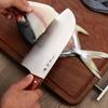 7 Inch Slicing Knife SLD-MAGIC Steel Core 3 Layers Blade Rosewood Handle Chef Cleaver Meat Cutting Vegetables Kitchen Knives