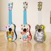 4 Strings Simulated Guitar Toy Educational Toy Musical Instrument  Play Activity