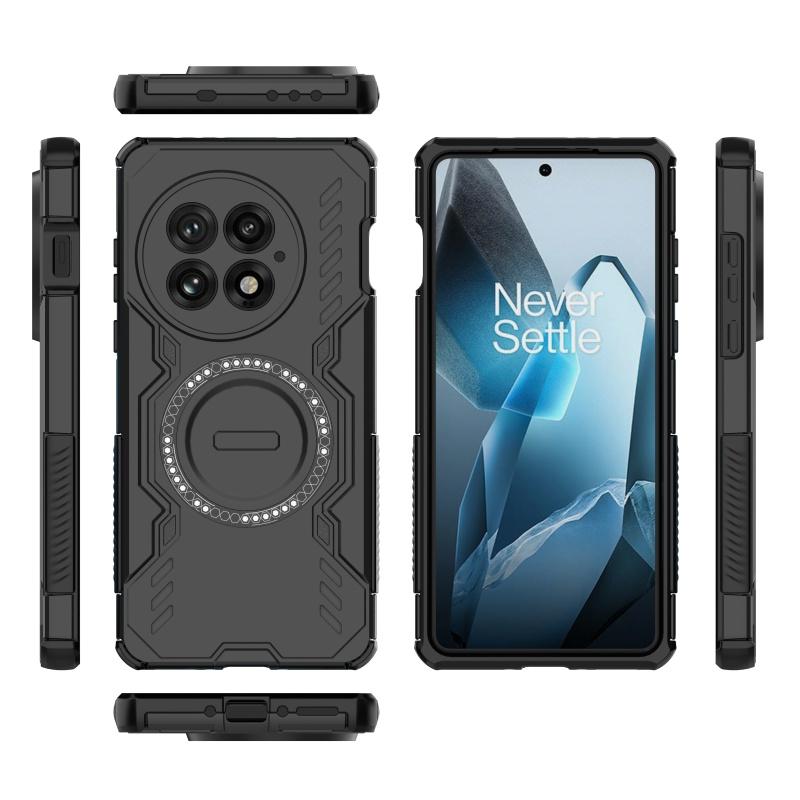 Для чехла Oneplus 13 Обложка Oneplus 13 Capas Задняя крышка телефона Кольцевой магнитный Жесткий Противоударный Magsafe Беспроводная зарядка Fundas Oneplus 13