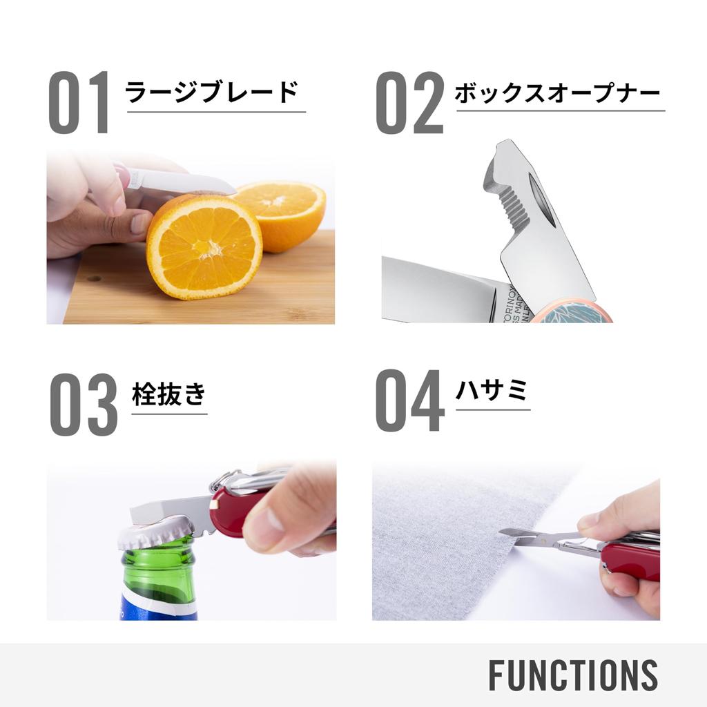 VICTORINOX Live To Explore Companion New York Style Equipped with Box Opener and Ballpoint Pen Swiss Army Knife Multifunctional Knife Disaster