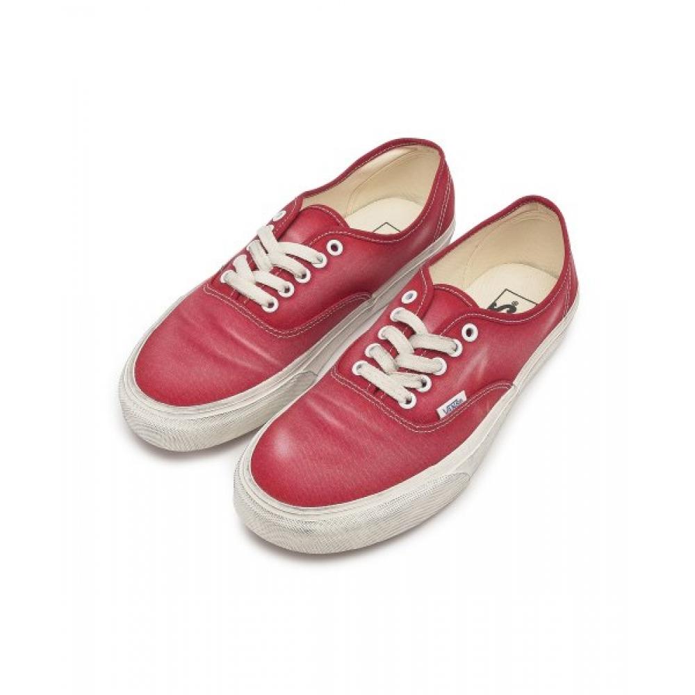 Vans Аутентичный волнистый вымытый красный Vn000bw5cje1