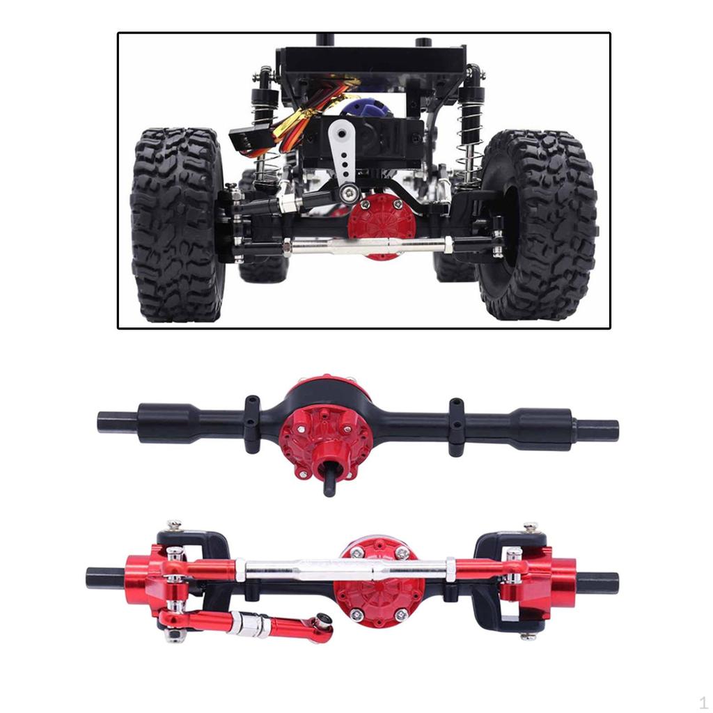 1/16 Front and Rear Axle Set Accessory Hobby Car DIY Accs for C14 B36 C24