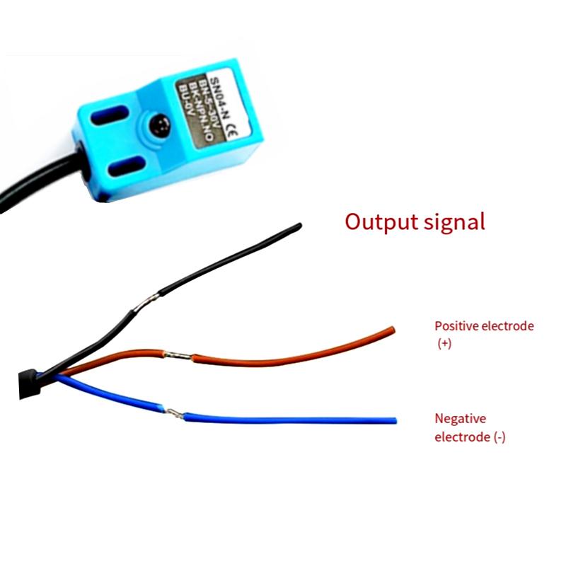 1-5PCS/Lot SN04-N Metal sensor SN04-N proximity switch three wire NPN normally open 4mm DC 5V-30V limit sensor
