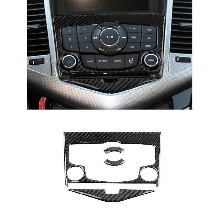 Автомобильные аксессуары, интерьерные замочные скважины из углеродного волокна, панель для кондиционирования воздуха, декоративные наклейки для Chevrolet Cruze