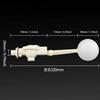 Float Ball Valve Automatic Fill Compact,Sturdy,with Adjustable Arm,Water Level Control for