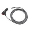 Кабель питания постоянного тока для Mini 16 футов 12 В 24 В 18AWG Водостойкий кабель питания от прикуривателя с выключателем для дома на колесах, автомобиля