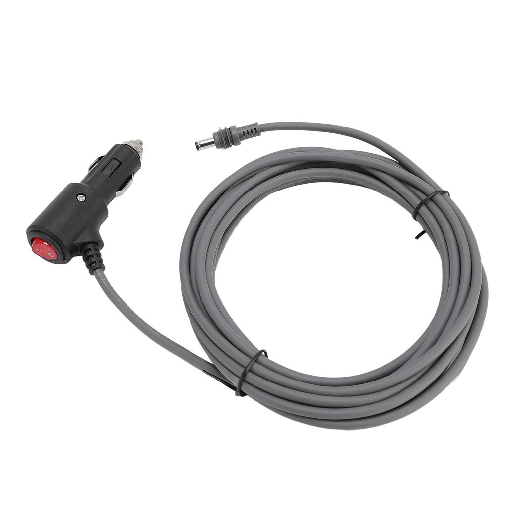 Кабель питания постоянного тока для Mini 16 футов 12 В 24 В 18AWG Водостойкий кабель питания от прикуривателя с выключателем для дома на колесах, автомобиля