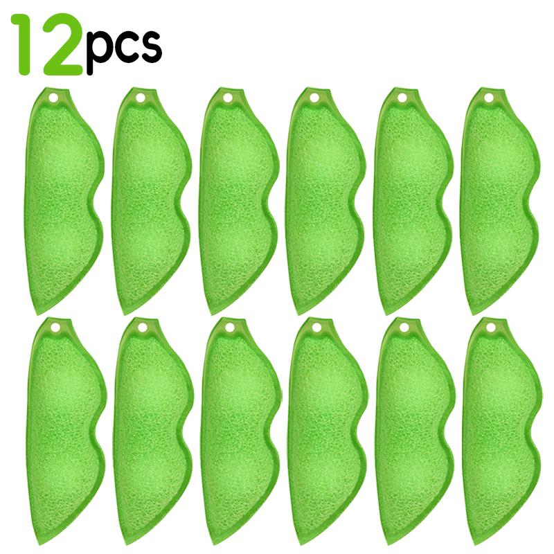 Чистящая губка Magic Pea для кухонных чашек, щетка для чистки бутылок, многоразовая щетка для чистки стеклянных бутылок для кофе, чая, вина, напитков, щетки для чистки скруббер