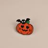 Dripping Oil Cute Ghost Enamel Brooch Enamel Halloween Lapel Pin  Decoration Gift