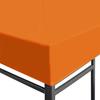 Pavilion Roof Cover 310 g m² 4 x 3 m Orange