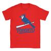 Toronto BlueJaysBird TShirt Unisex Funny Pure Cotton Tees Round Collar Short Sleeve T Shirt Plus Size Tops