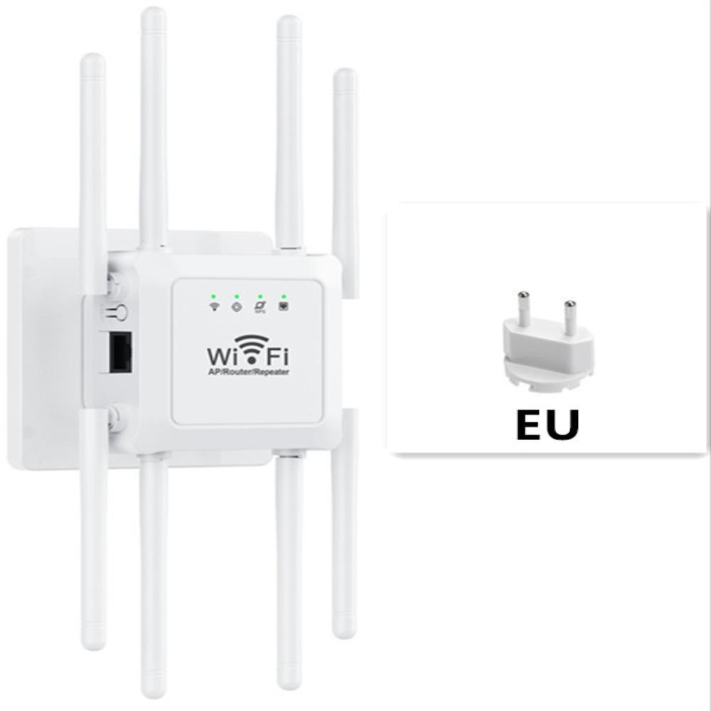 8-Antenna WiFi Extender Signal Amplification Signal Router Portable Wireless Repeater  Home