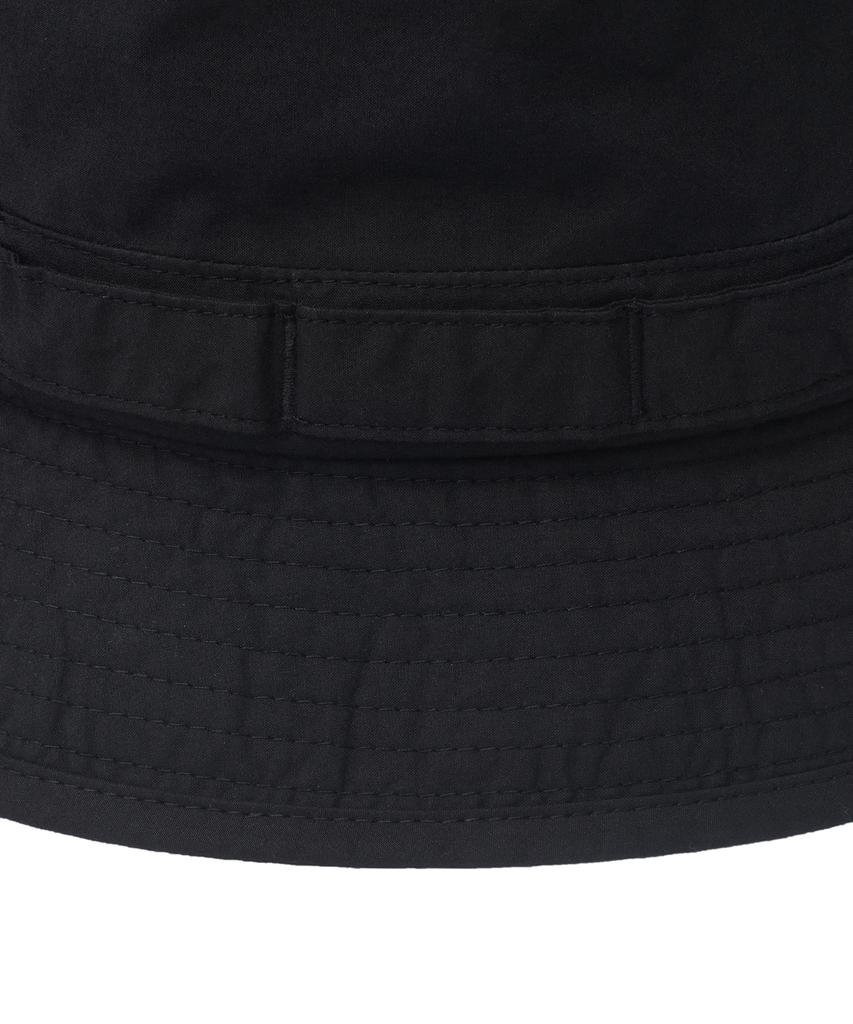 MUSINSA STANDARD Cotton Jungle Bucket Hat [Black]